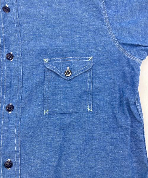 BIG YANK（ビッグヤンク）BIG YANK (ビッグヤンク) MOONLOID別注 1935 ORIGINAL CHAMBRAY インディゴ サイズ:15の古着・服飾アイテム