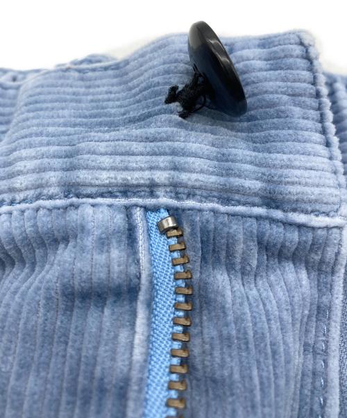 house of lotus（ハウスオブロータス）HOUSE OF LOTUS (ハウスオブロータス) コーデュロイワイドパンツ ブルー サイズ:Mの古着・服飾アイテム