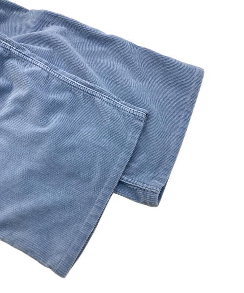 house of lotus（ハウスオブロータス）HOUSE OF LOTUS (ハウスオブロータス) コーデュロイワイドパンツ ブルー サイズ:Mの古着・服飾アイテム