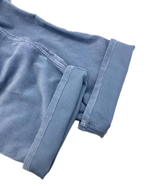 house of lotus（ハウスオブロータス）HOUSE OF LOTUS (ハウスオブロータス) コーデュロイワイドパンツ ブルー サイズ:Mの古着・服飾アイテム