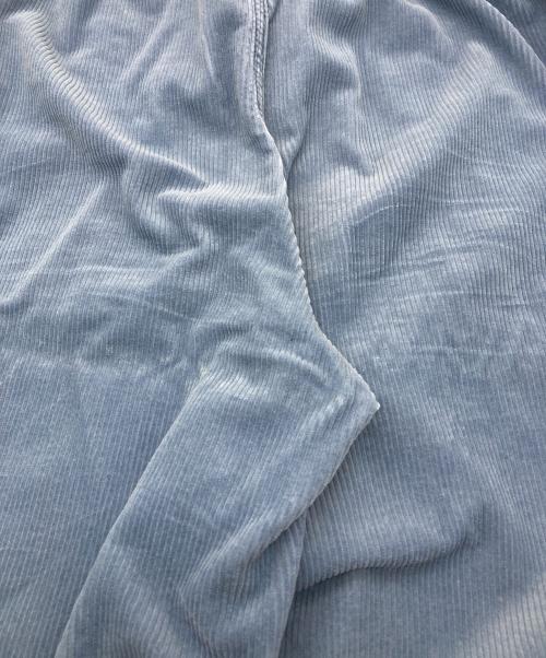 house of lotus（ハウスオブロータス）HOUSE OF LOTUS (ハウスオブロータス) コーデュロイワイドパンツ ブルー サイズ:Mの古着・服飾アイテム