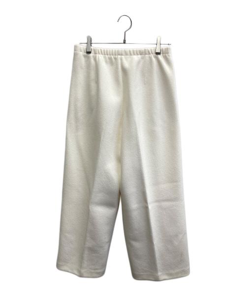 YLEVE（イレーヴ）YLEVE (イレーヴ) 22AW TWEEDY BONDING JERSEY TR パンツ ベージュ サイズ:2の古着・服飾アイテム