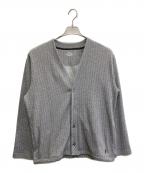 POLO RALPH LAURENポロ・ラルフローレン）の古着「ヘリンボーン カーディガン」｜グレー
