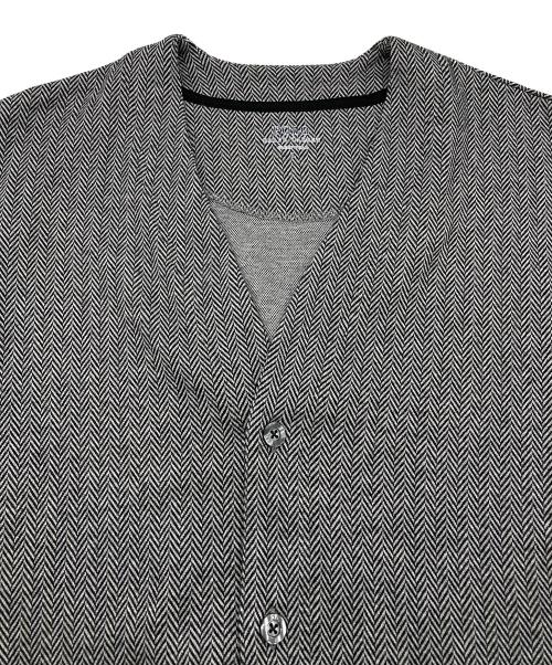 POLO RALPH LAUREN（ポロ・ラルフローレン）POLO RALPH LAUREN (ポロ・ラルフローレン) ヘリンボーン カーディガン グレー サイズ:Lの古着・服飾アイテム