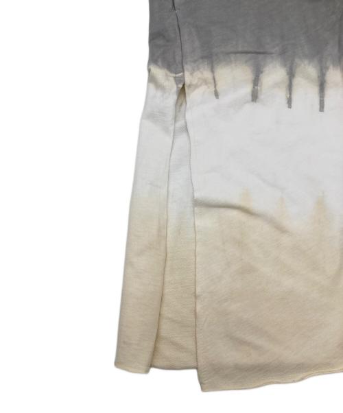 MM6 Maison Margiela（エムエムシックスメゾンマルジェラ）MM6 Maison Margiela (エムエムシックスメゾンマルジェラ) タイダイ ショートパンツ ホワイト×グレー サイズ:12 未使用品の古着・服飾アイテム