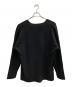 SEEALL (シーオール) DEEP V SWEATER YAK ブラック サイズ:Free 未使用品：25000円