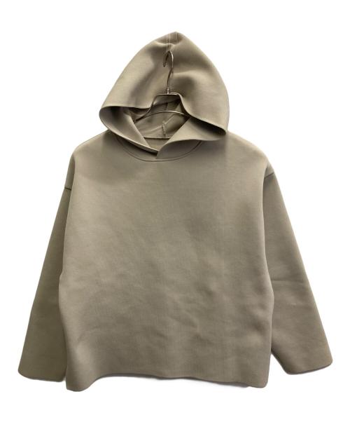 journal standard luxe（ジャーナルスタンダード ラックス）journal standard luxe (ジャーナルスタンダード ラックス) 25AW スムース パーカ ベージュ サイズ:FREEの古着・服飾アイテム