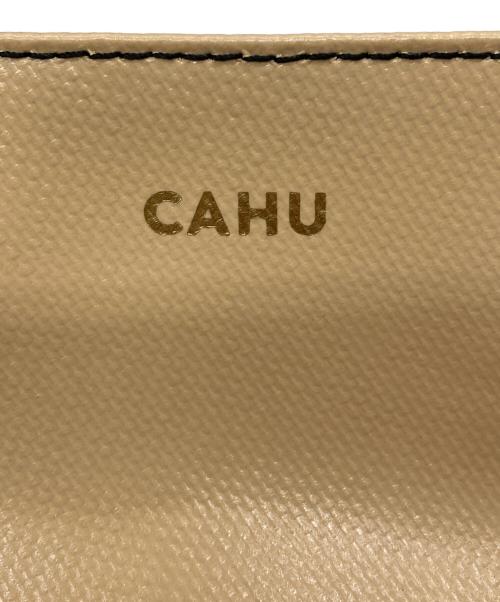 CAHU（カシュ）CAHU (カシュ) LE MINI PRATIQUE トートバッグ ベージュの古着・服飾アイテム