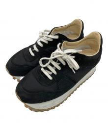 COMME des GARCONS×SPALWART（コムデギャルソン×スパルウォート）の古着「SPALWART スウェードスニーカー」｜ブラック