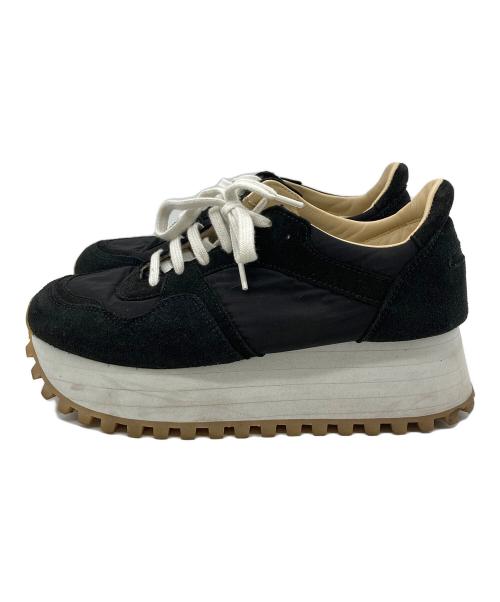 COMME des GARCONS（コムデギャルソン）COMME des GARCONS (コムデギャルソン) SPALWART (スパルウォート) SPALWART スウェードスニーカー ブラック サイズ:38の古着・服飾アイテム