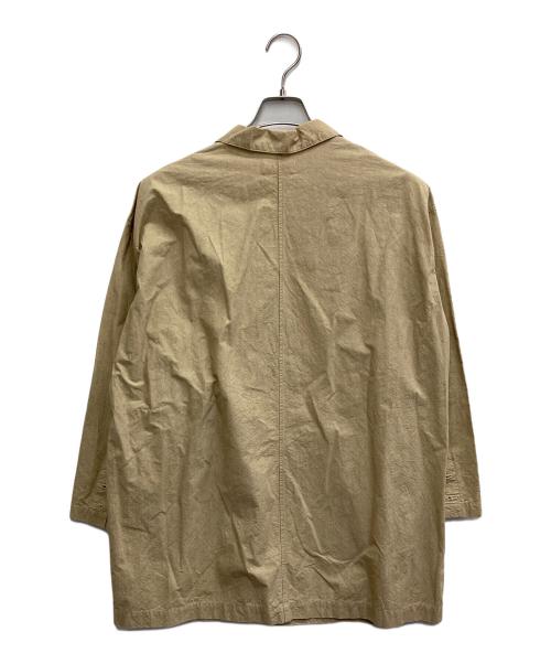 KAGURE（カグレ）kagure (カグレ) コットンテーラードジャケット ベージュ サイズ:Freeの古着・服飾アイテム