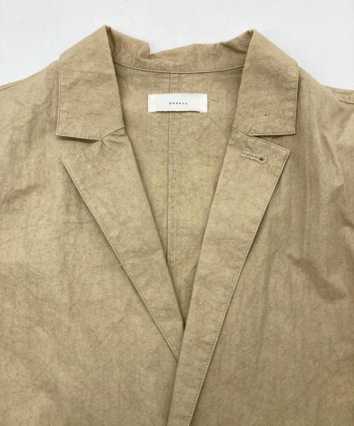 KAGURE（カグレ）kagure (カグレ) コットンテーラードジャケット ベージュ サイズ:Freeの古着・服飾アイテム