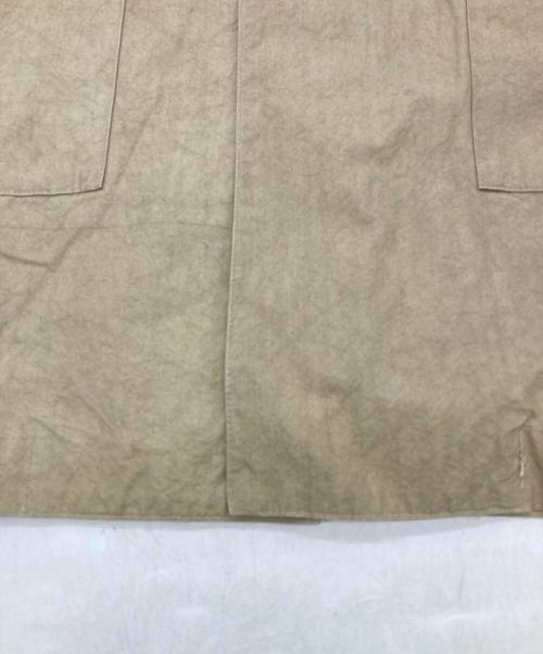 KAGURE（カグレ）kagure (カグレ) コットンテーラードジャケット ベージュ サイズ:Freeの古着・服飾アイテム