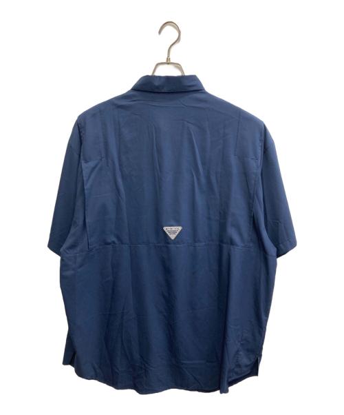 Columbia（コロンビア）Columbia (コロンビア) PFGフィッシングシャツ ネイビー サイズ:1Xの古着・服飾アイテム