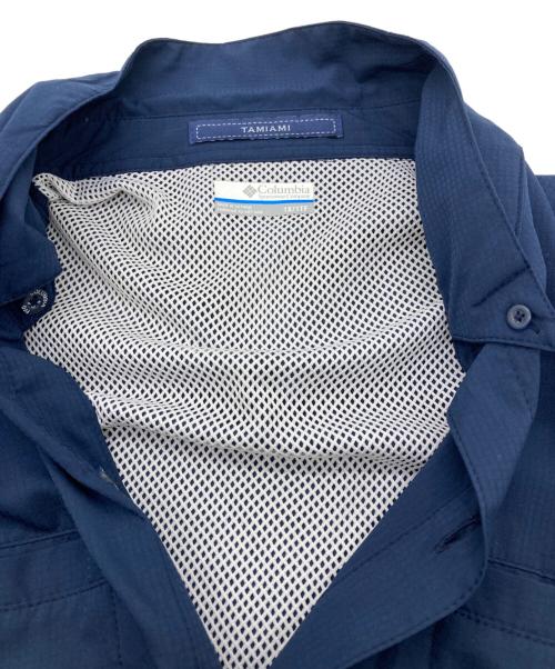 Columbia（コロンビア）Columbia (コロンビア) PFGフィッシングシャツ ネイビー サイズ:1Xの古着・服飾アイテム