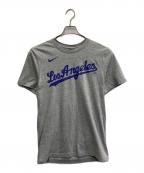 NIKEナイキ）の古着「プリントTシャツ」｜グレー
