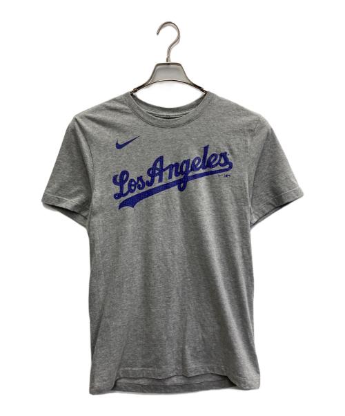 NIKE（ナイキ）NIKE (ナイキ) プリントTシャツ グレー サイズ:L 未使用品の古着・服飾アイテム