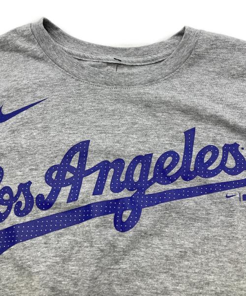 NIKE（ナイキ）NIKE (ナイキ) プリントTシャツ グレー サイズ:L 未使用品の古着・服飾アイテム