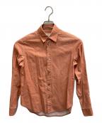 YOHJI YAMAMOTOヨウジヤマモト）の古着「コットンシャツ」｜オレンジ