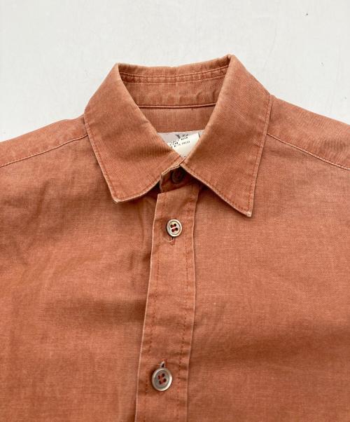 YOHJI YAMAMOTO（ヨウジヤマモト）YOHJI YAMAMOTO (ヨウジヤマモト) コットンシャツ オレンジ サイズ:2の古着・服飾アイテム