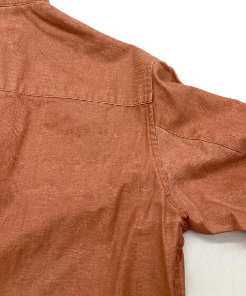YOHJI YAMAMOTO（ヨウジヤマモト）YOHJI YAMAMOTO (ヨウジヤマモト) コットンシャツ オレンジ サイズ:2の古着・服飾アイテム