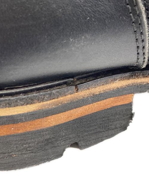SLOW WEAR LION（スローウェアライオン）Slow Wear Lion (スローウェアライオン) オイルドレザーエンジニアブーツ ブラック サイズ:Mの古着・服飾アイテム