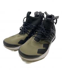 NIKE×ACRONYM（ナイキ×アクロニウム）の古着「AIR PRESTO MID」｜オリーブ