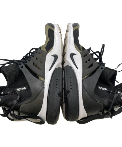 NIKE（ナイキ）NIKE (ナイキ) ACRONYM (アクロニウム) AIR PRESTO MID オリーブ サイズ:US:XS(26cm-27cm)の古着・服飾アイテム