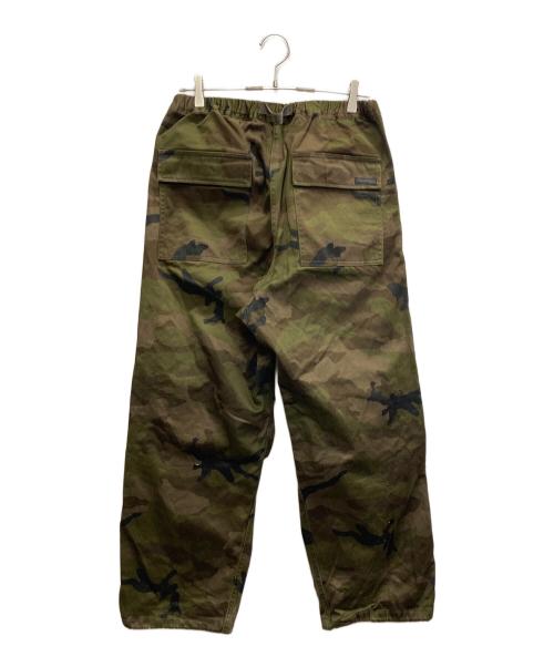 GRAMICCI（グラミチ）GRAMICCI (グラミチ) BEAMS (ビームス) 別注 カモ オーバーパンツ グリーン サイズ:ASIA Lの古着・服飾アイテム