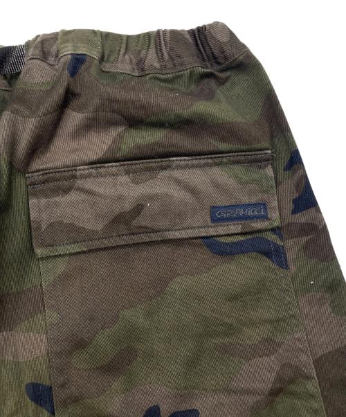 GRAMICCI（グラミチ）GRAMICCI (グラミチ) BEAMS (ビームス) 別注 カモ オーバーパンツ グリーン サイズ:ASIA Lの古着・服飾アイテム
