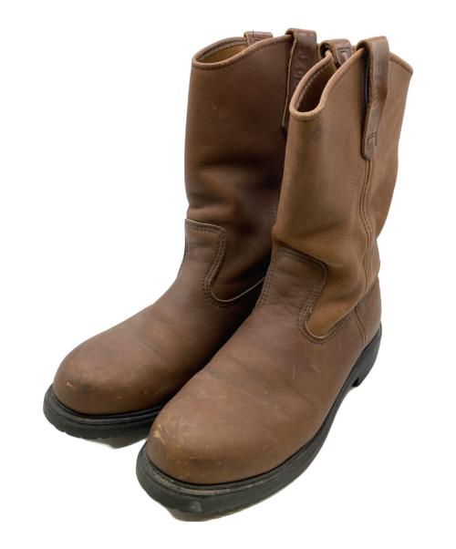 RED WING（レッドウィング）RED WING (レッドウィング) ペコスブーツ ブラウン サイズ:9Dの古着・服飾アイテム