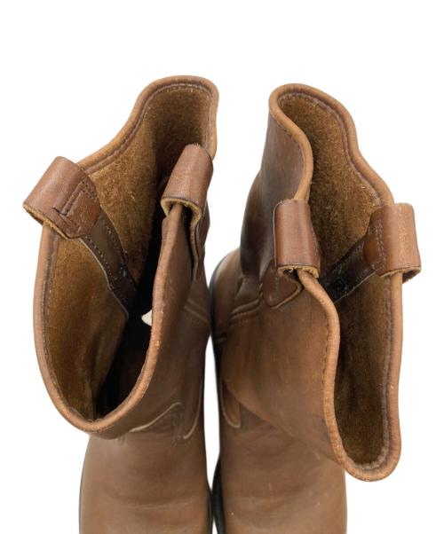 RED WING（レッドウィング）RED WING (レッドウィング) ペコスブーツ ブラウン サイズ:9Dの古着・服飾アイテム