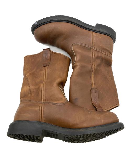 RED WING（レッドウィング）RED WING (レッドウィング) ペコスブーツ ブラウン サイズ:9Dの古着・服飾アイテム