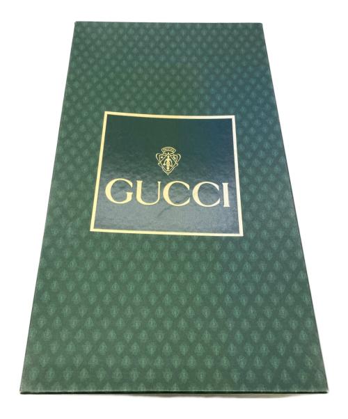 GUCCI（グッチ）GUCCI (グッチ) OLDホースビットスエードローファー パープル サイズ:40Eの古着・服飾アイテム