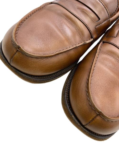 J.M.WESTON（ジェイエムウエストン）J.M.WESTON (ジェイエムウエストン) 180 SIGNATURE LOAFER ブラウン サイズ:5Dの古着・服飾アイテム