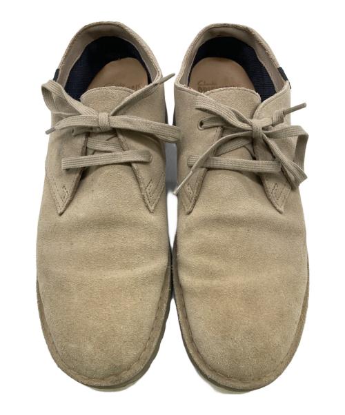 CLARKS（クラークス）CLARKS (クラークス) BEAMS (ビームス) Desert Khan GORE-TEX ベージュ サイズ:26.5の古着・服飾アイテム
