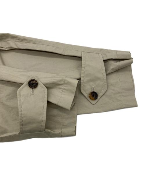 CIOTA（シオタ）CIOTA (シオタ) スビンコットンタイプライターバルマカンコート ベージュ サイズ:5の古着・服飾アイテム