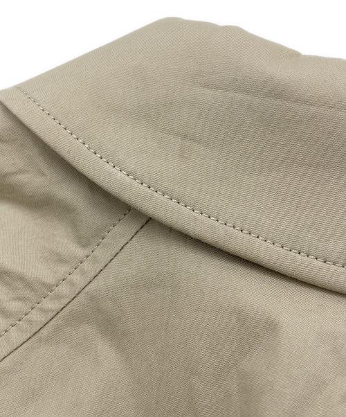 CIOTA（シオタ）CIOTA (シオタ) スビンコットンタイプライターバルマカンコート ベージュ サイズ:5の古着・服飾アイテム
