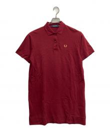 FRED PERRY（フレッドペリー）の古着「ポロシャツワンピース」｜レッド