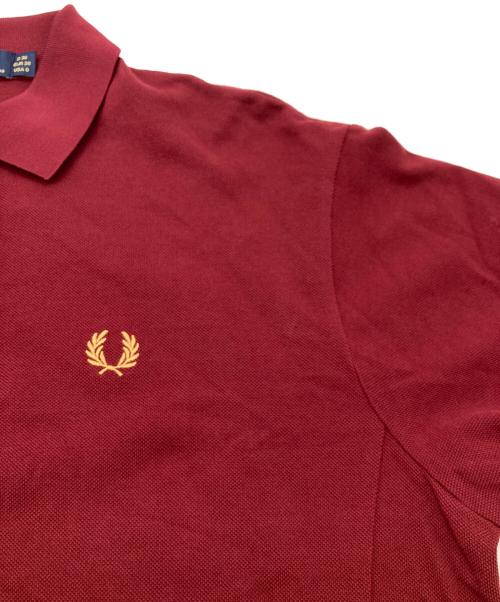FRED PERRY（フレッドペリー）FRED PERRY (フレッドペリー) ポロシャツワンピース レッド サイズ:38の古着・服飾アイテム