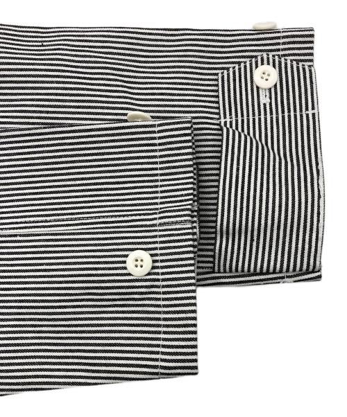 FREAK'S STORE（フリークスストア）FREAK'S STORE (フリークスストア) I Need You Baby (アイ ニード ユー ベイビー) Hickory Jacket グレー×ホワイト サイズ:Sの古着・服飾アイテム