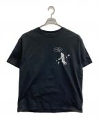 E I Need You Baby×FREAK'S STOREアイニージューベイベー×フリークスストア）の古着「プリントTシャツ」｜ブラック