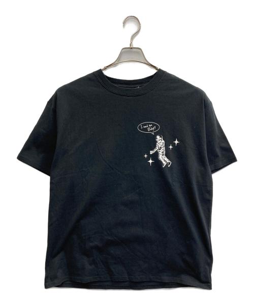 E I Need You Baby（アイニージューベイベー）E I Need You Baby (アイニージューベイベー) FREAK'S STORE (フリークスストア) プリントTシャツ ブラック サイズ:Mの古着・服飾アイテム