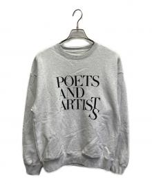 Pilgrim（ピルグリム）の古着「Poets and Artists Crew」｜グレー