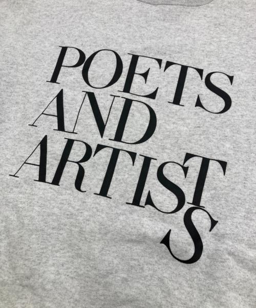 Pilgrim（ピルグリム）PILGRIM (ピルグリム) Poets and Artists Crew グレー サイズ:XSの古着・服飾アイテム