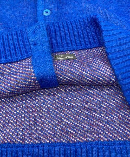 PENNEYS（ペニーズ）penneys (ペニーズ) TOWN CRAFT (タウンクラフト) シャギーカーディガン ネイビー サイズ:40-42の古着・服飾アイテム