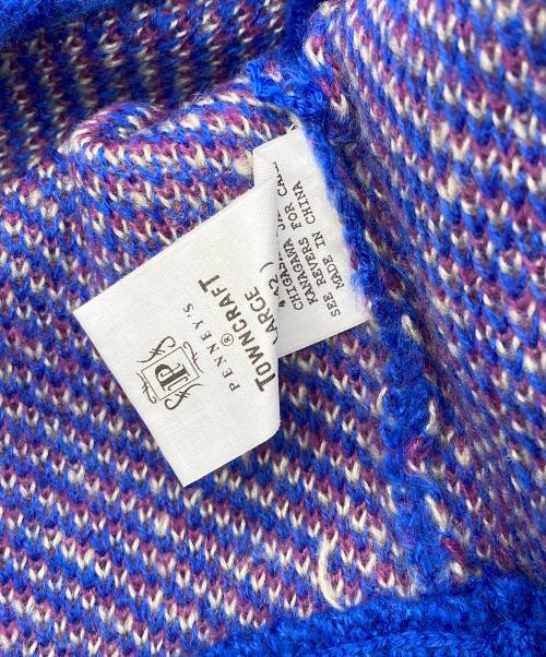 PENNEYS（ペニーズ）penneys (ペニーズ) TOWN CRAFT (タウンクラフト) シャギーカーディガン ネイビー サイズ:40-42の古着・服飾アイテム