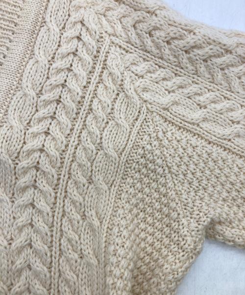 Carraig Donn（キャレイグ ドン）Carraig Donn (キャレイグ ドン) ニット ベージュ サイズ:Sの古着・服飾アイテム