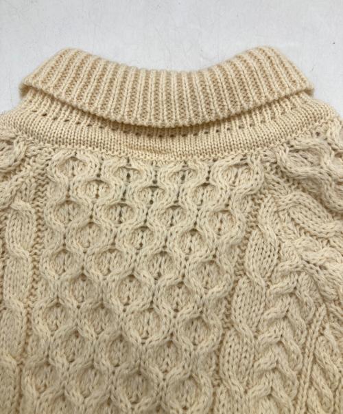 Carraig Donn（キャレイグ ドン）Carraig Donn (キャレイグ ドン) ニット ベージュ サイズ:Sの古着・服飾アイテム