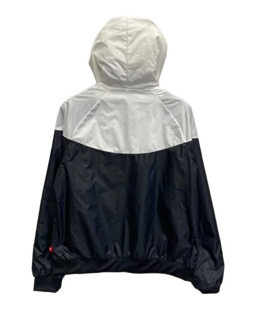 NIKE（ナイキ）NIKE (ナイキ) ナイロンジャケット ホワイト×ブラック サイズ:XLの古着・服飾アイテム